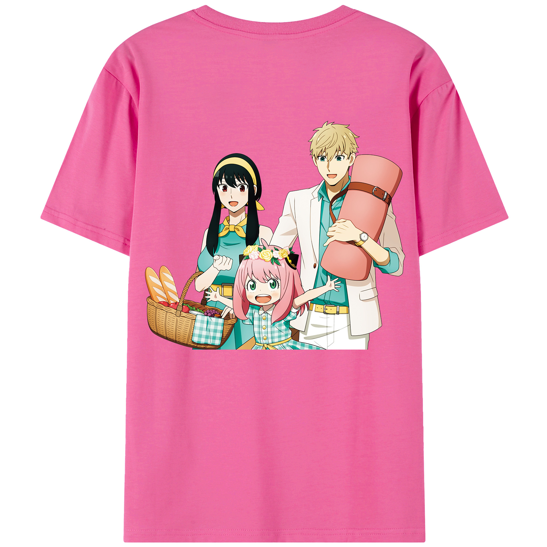 （画像用） SPY×FAMILY间谍家家酒 レディース半袖Tシャツ(バックプリント)